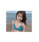 【動く】水着の美少女がアダルトな日常会話（個別スタンプ：3）