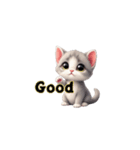 メルヘン猫のつぶやき（個別スタンプ：5）