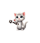 メルヘン猫のつぶやき（個別スタンプ：8）