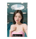 セクシー水着少女（個別スタンプ：5）