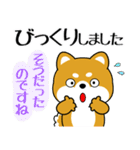 飛び出す！丁寧でやさしい豆柴（個別スタンプ：5）