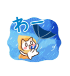 涼しげ★毎年使える夏★ネコのご挨拶（個別スタンプ：25）