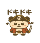 シュールな海賊のパンダのスタンプ 001（個別スタンプ：23）