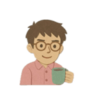 ドクター・サム（手作り切り絵バージョン）（個別スタンプ：1）