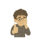 ドクター・サム（手作り切り絵バージョン）（個別スタンプ：10）