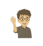 ドクター・サム（手作り切り絵バージョン）（個別スタンプ：15）