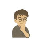ドクター・サム（手作り切り絵バージョン）（個別スタンプ：16）