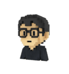 ドクター・サム（ボクセル3Dバージョン）（個別スタンプ：8）