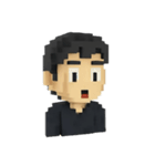 ドクター・サム（ボクセル3Dバージョン）（個別スタンプ：11）