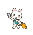 夏のアレンジ♪まいにちねこる（個別スタンプ：36）