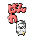 猫頭巾03（三毛）（個別スタンプ：3）