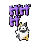 猫頭巾03（三毛）（個別スタンプ：39）
