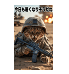 夏を感じる 進撃の猫軍団 サマースタンプ（個別スタンプ：2）