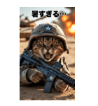 夏を感じる 進撃の猫軍団 サマースタンプ（個別スタンプ：6）
