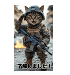夏を感じる 進撃の猫軍団 サマースタンプ（個別スタンプ：38）