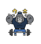 ゴリラ消防署（日本語訳付）（個別スタンプ：37）