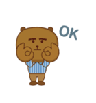 CAウォンバット♥くま（個別スタンプ：1）