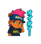 URBEAST-RHYZ2（個別スタンプ：11）