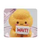 シュークリームカプセルトイ(四角型)2（個別スタンプ：2）