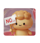 シュークリームカプセルトイ(四角型)2（個別スタンプ：5）