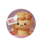 シュークリームカプセルトイ(丸型)2（個別スタンプ：2）