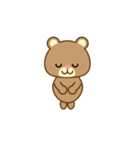 愉快なクマさん！（個別スタンプ：6）