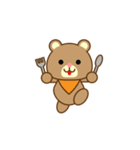 愉快なクマさん！（個別スタンプ：7）