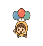 ダンボール宇宙たんけん隊（個別スタンプ：8）