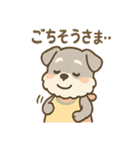 もぐシュナのごちそうスタンプ（個別スタンプ：40）