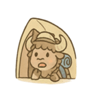 バフキャンのアウトドアスタンプ（個別スタンプ：14）