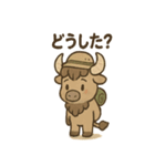 バフキャンのアウトドアスタンプ（個別スタンプ：34）