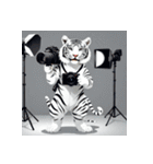 ホワイトタイガーの職業5（個別スタンプ：9）