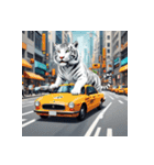 ホワイトタイガーの職業5（個別スタンプ：11）