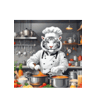 ホワイトタイガーの職業5（個別スタンプ：15）