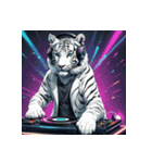 ホワイトタイガーの職業5（個別スタンプ：23）