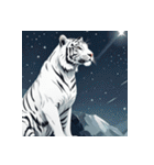 ホワイトタイガーの職業5（個別スタンプ：38）