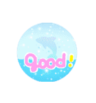 夏！毎日使える！POP-UP！(修正版)（個別スタンプ：8）