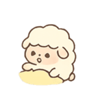 ふわふわひつじSnoozie（個別スタンプ：21）