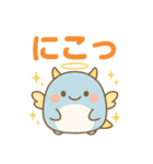 もふもふサメ天使の大騒ぎ！（個別スタンプ：7）