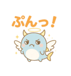 もふもふサメ天使の大騒ぎ！（個別スタンプ：11）