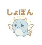 もふもふサメ天使の大騒ぎ！（個別スタンプ：12）