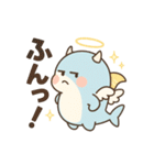 もふもふサメ天使の大騒ぎ！（個別スタンプ：15）