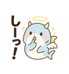 もふもふサメ天使の大騒ぎ！（個別スタンプ：26）
