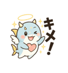 もふもふサメ天使の大騒ぎ！（個別スタンプ：34）