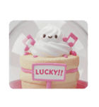 音符ホイップクリームケーキちゃん（個別スタンプ：8）