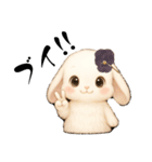 うさぎのよく使う…かわいい（個別スタンプ：11）