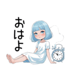 小さなわたしちゃん｜そっと伝えるスタンプ（個別スタンプ：37）