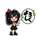 バンギャルさん達のシンプルスタンプ2（個別スタンプ：8）