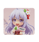 桜餅の精霊みなみちゃんカプセルトイ（個別スタンプ：2）