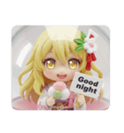 桜餅の精霊みなみちゃんカプセルトイ（個別スタンプ：4）